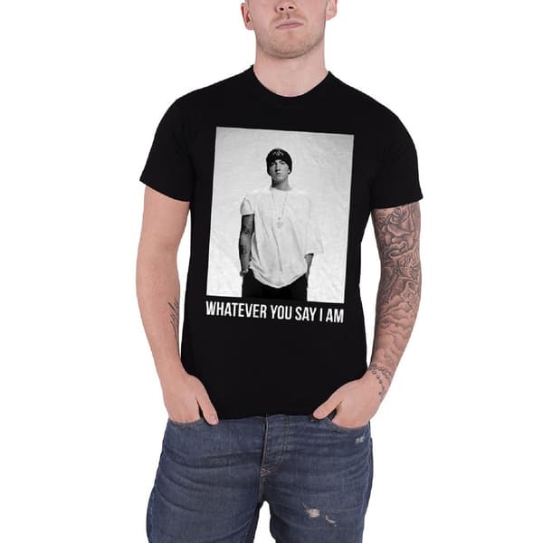 Eminem Unisex voksen Whatever bomulds T-shirt