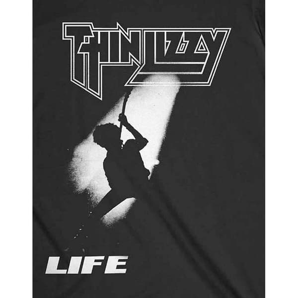 Thin Lizzy Unisex Adult Life Cotton T-Shirt