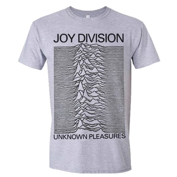 Joy Division Unisex Adult Unknown Pleasures T-Shirt