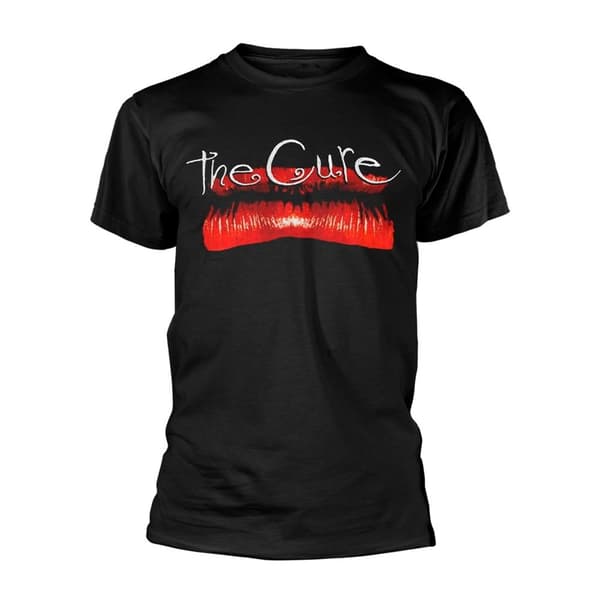 The Cure Unisex T-shirt til voksne med kys mig