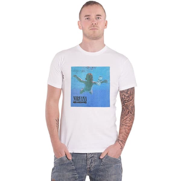 Nirvana Unisex Adult Nevermind Album Cotton T-Shirt