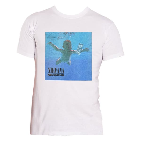 Nirvana Unisex Adult Nevermind Album Cotton T-Shirt