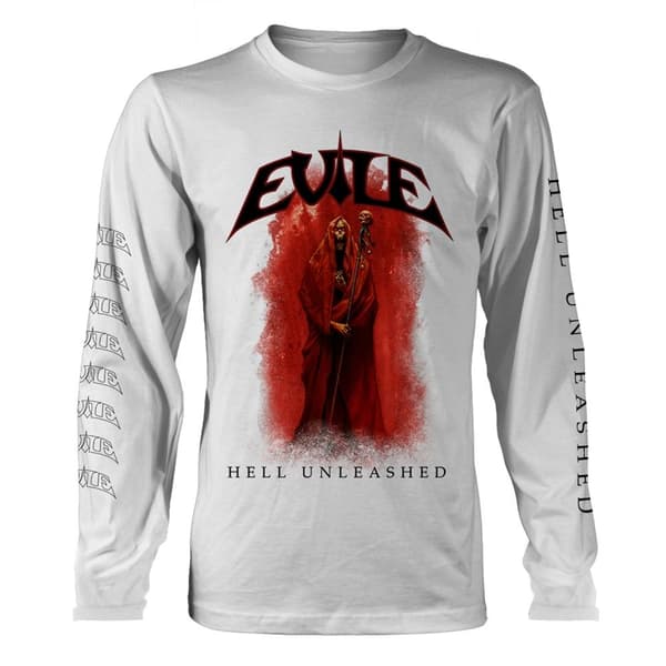 Evile Unisex vuxen Hell Unleashed långärmad T-shirt med lång ärm