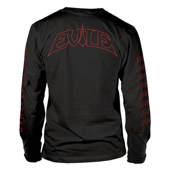 Evile Unisex vuxen Hell Unleashed långärmad T-shirt med lång ärm