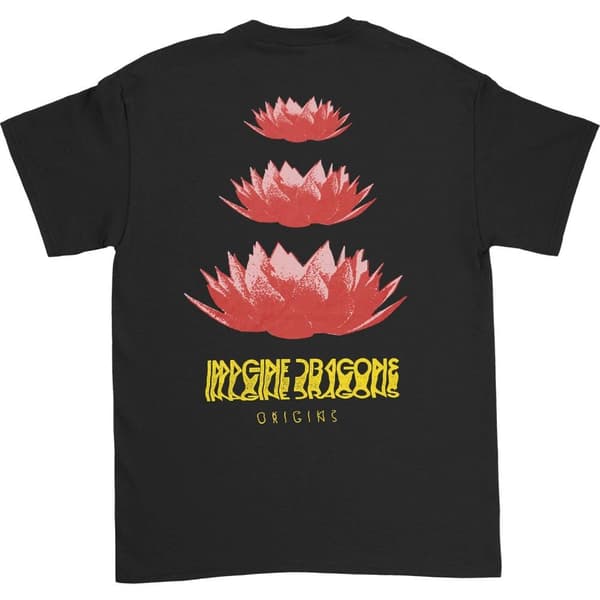 Imagine Dragons Unisex T-shirt med trekant-logo til voksne