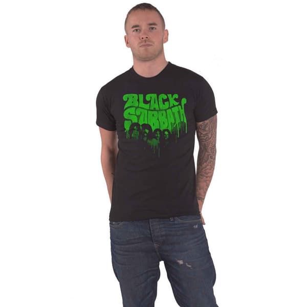 Black Sabbath Unisex T-Shirt för vuxna med graffiti