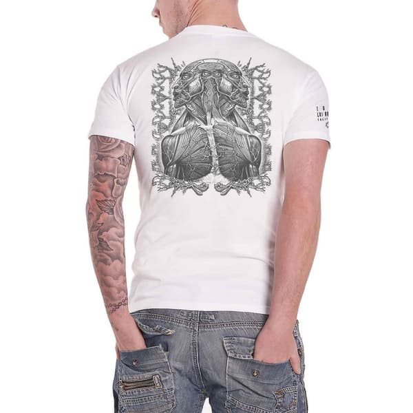 Tool Unisex T-shirt för vuxna med dubbla bilder