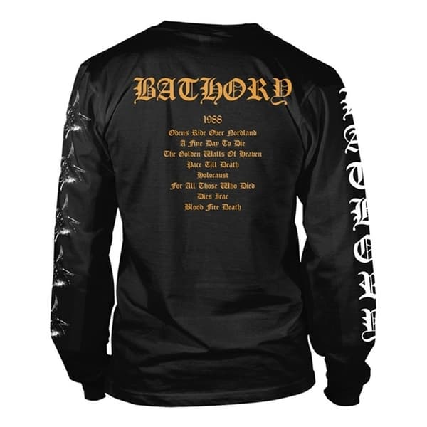 Bathory Unisex Adult Blood Fire Death 2 Long-Sleeved T-Shirt