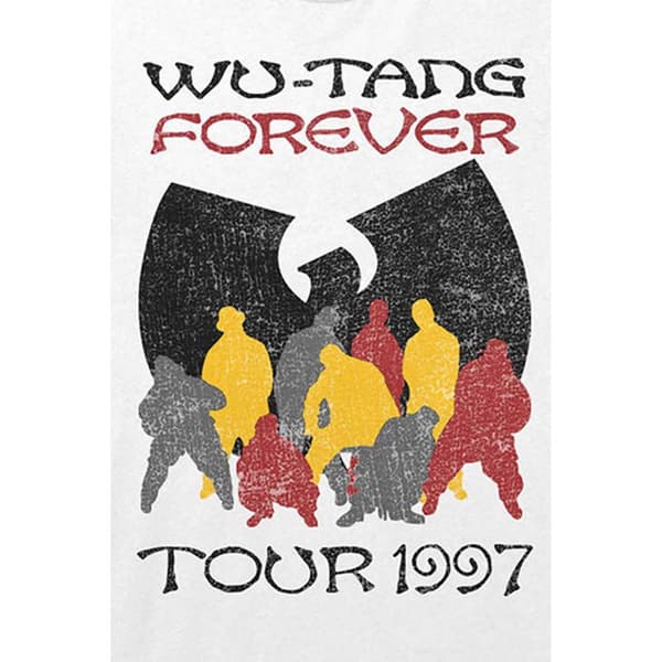 Wu-Tang Clan Unisex Adult Forever Tour ´97 T-Shirt