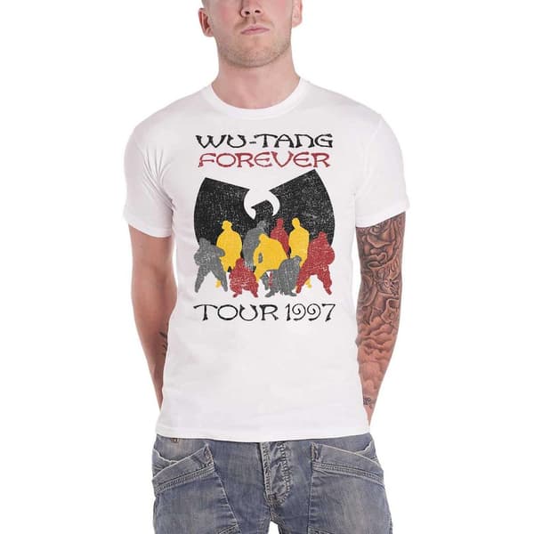 Wu-Tang Clan Unisex Adult Forever Tour ´97 T-Shirt