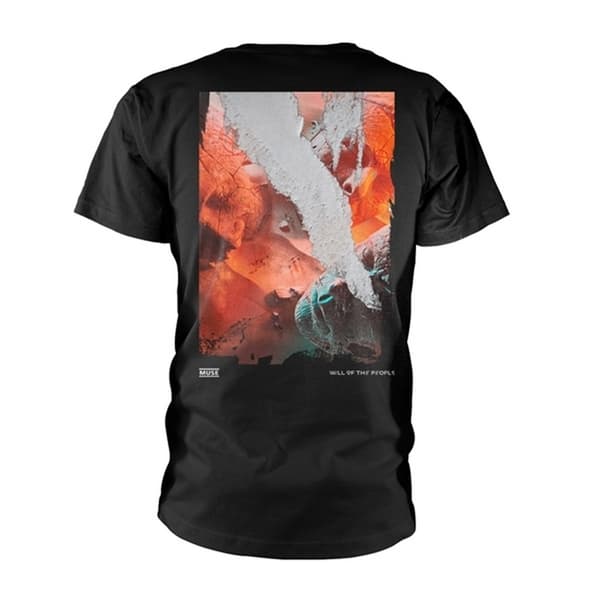 Muse Unisex T-shirt för vuxna med WOTP-collage
