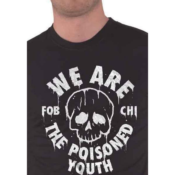 Fall Out Boy Unisex vuxen vuxen förgiftad ungdom bomulls-T-Shirt