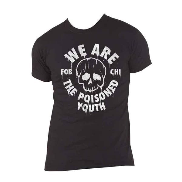 Fall Out Boy Unisex vuxen vuxen förgiftad ungdom bomulls-T-Shirt