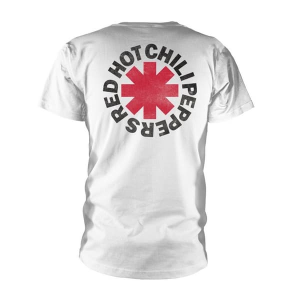 Red Hot Chilli Peppers Unisex Adult Worn Asterisk T-Shirt