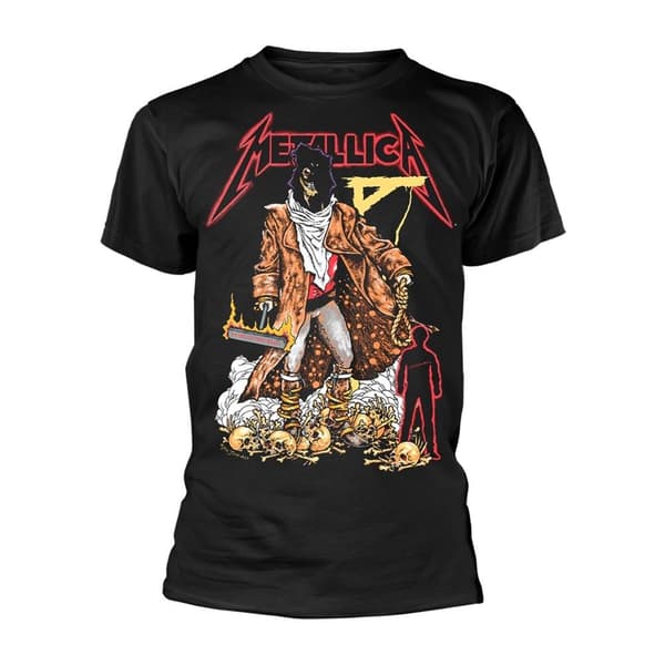 Metallica Unisex Adult The Unforgiven Executioner T-Shirt Black S