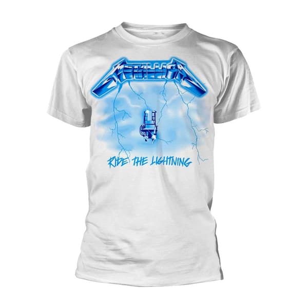 Metallica Unisex vuxen Ride the Lightning T-Shirt