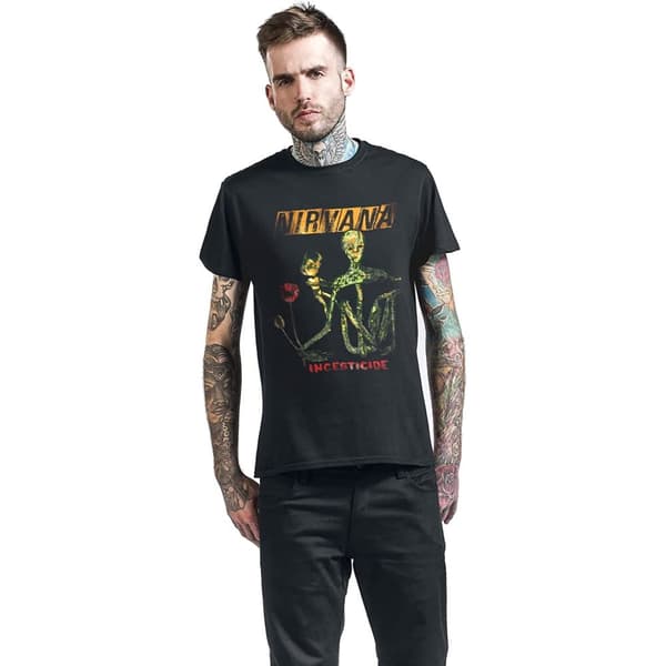 Nirvana Unisex Adult Reformant Incesticide T-Shirt