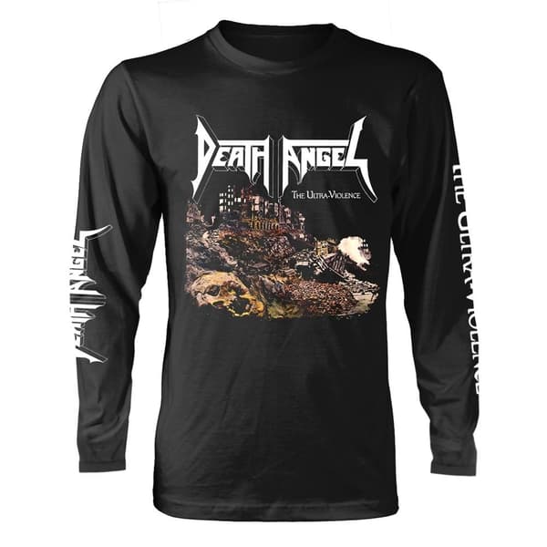 Death Angel Unisex Adult The Ultra Violence Long-Sleeved T-Shirt