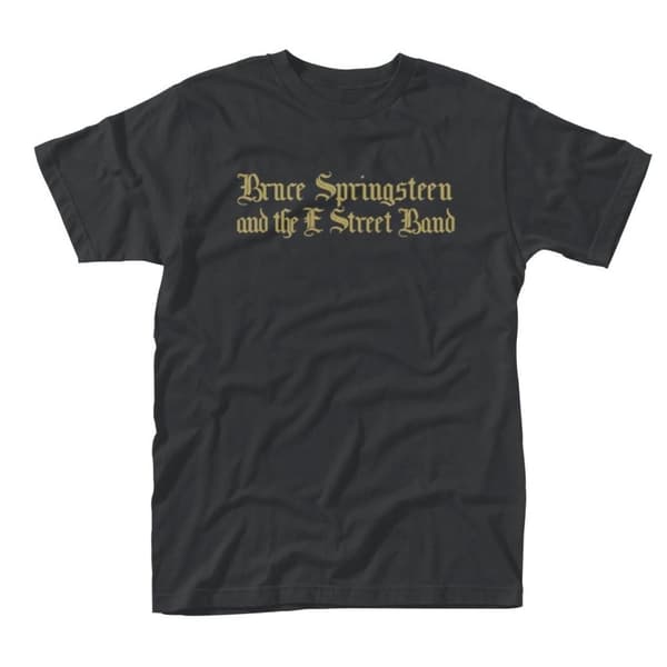 Bruce Springsteen & The E Street Band Unisex Adult Motorcycle Guitar T-Shirt