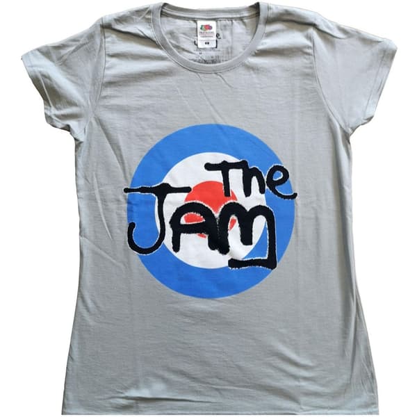 The Jam Kvinnor/Damer Target bomulls-Logo T-Shirt
