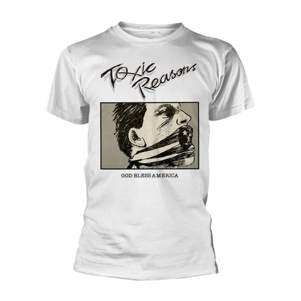 Toxic Reasons Unisex T-shirt för vuxna God Bless America