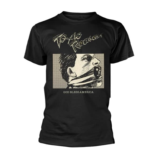 Toxic Reasons Unisex T-shirt til voksne "Gud velsigne Amerika