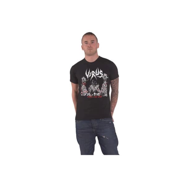 Virus Unisex T-shirt för vuxna som ber för krig