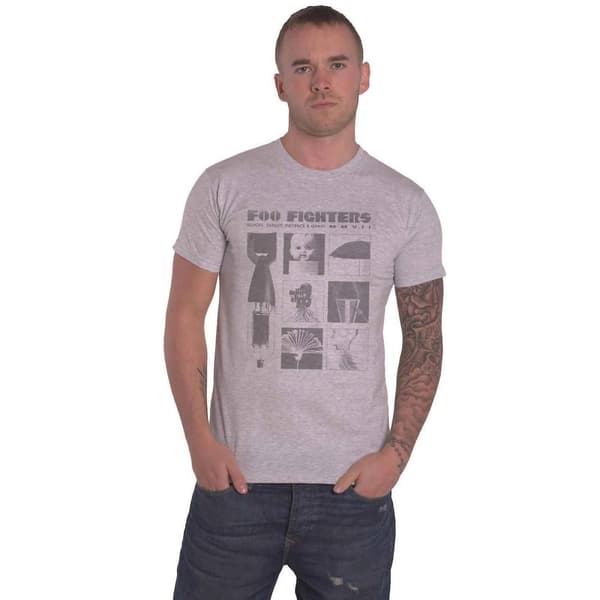 Foo Fighters Unisex T-shirt för vuxna ESP & G