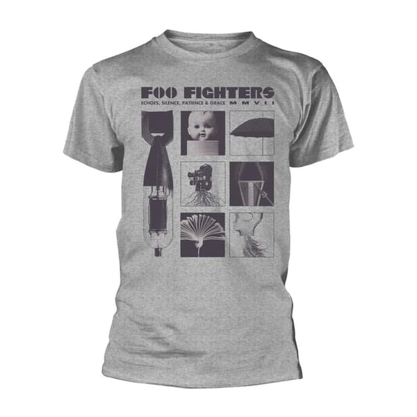 Foo Fighters Unisex T-shirt för vuxna ESP & G Grey S