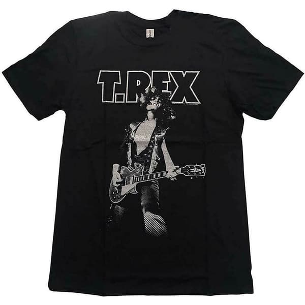 T-Rex Unisex Glam Cotton T-Shirt för vuxna