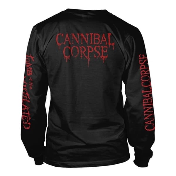 Cannibal Corpse Unisex vuxen Tomb Of The Mutilated långärmad T-shirt för vuxna