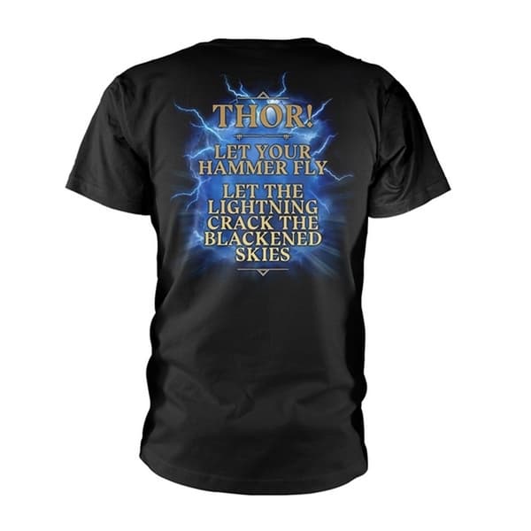 Amon Amarth Unisex vuxen Crack The Sky T-Shirt