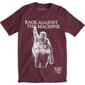 Miniatyrbillede 1 af 2: Rage Against the Machine Unisex voksen BOLA albumcover med bagsideprint af bomulds-T-shirt