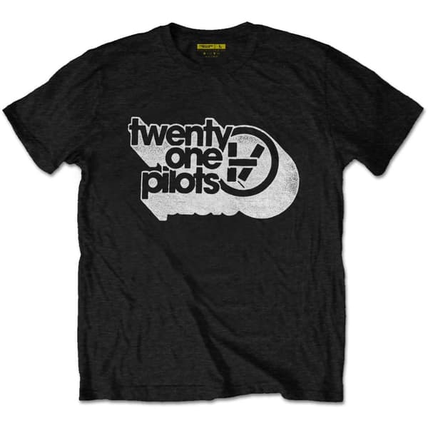 twenty one pilots Unisex Vessel Vintage T-shirt til voksne Black L