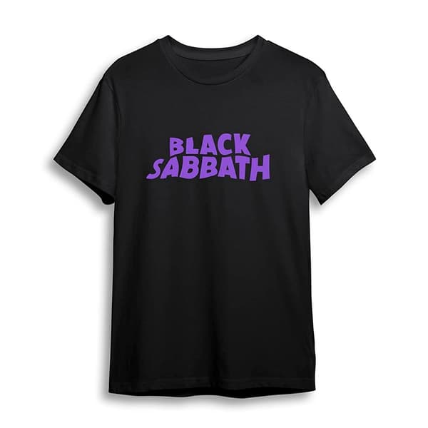 Black Sabbath Unisex vuxen Wavy Logo Plus T-Shirt