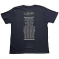Miniatyrbild 2 av 2: U2 Unisex T-shirt för vuxna I+E 2015 turnédatum