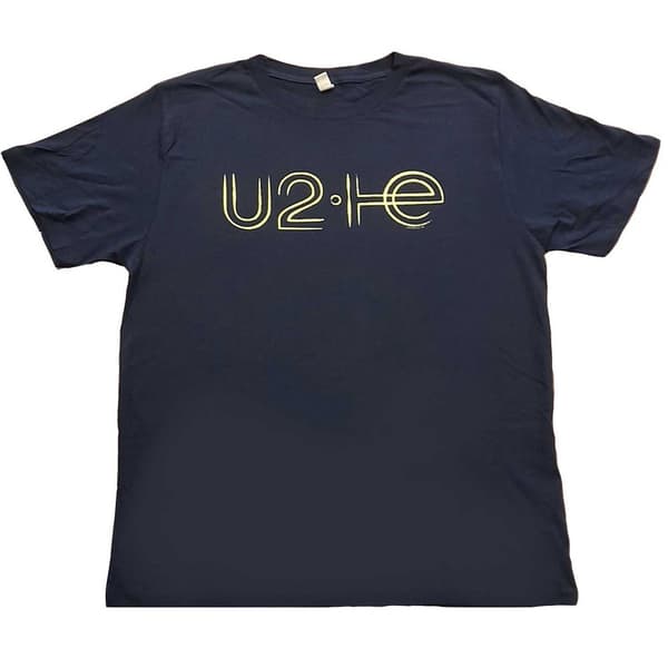U2 Unisex T-shirt för vuxna I+E 2015 turnédatum