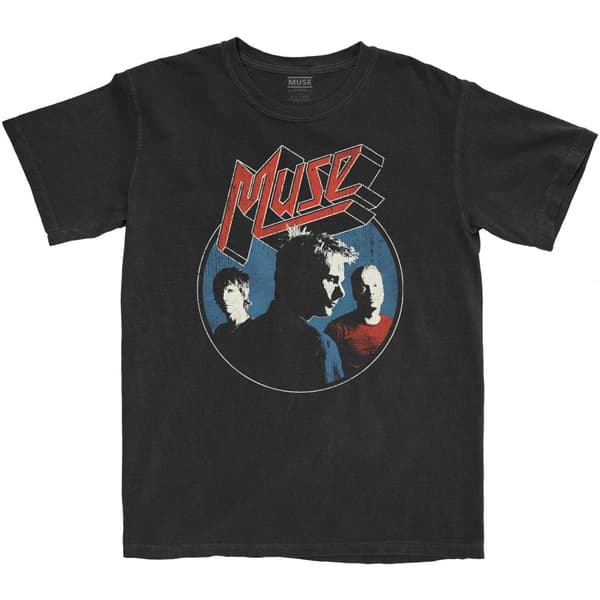 Muse Unisex Adult Get Down Bodysuit Cotton T-Shirt Black XL