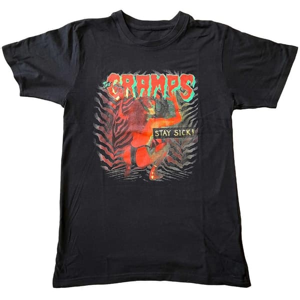 The Cramps Unisex Adult Stay Sick Cotton T-Shirt
