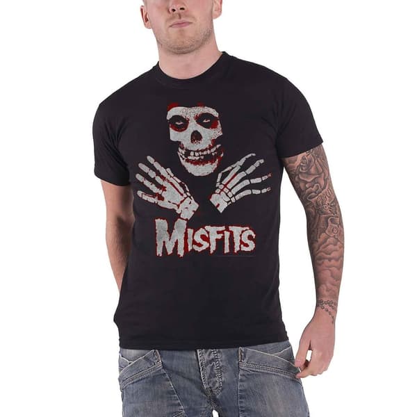 Misfits Barn/Kids händer bomulls-T-Shirt