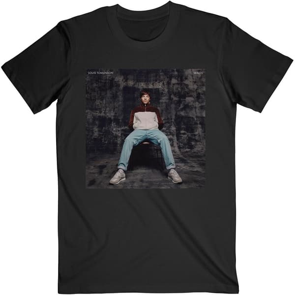 Louis Tomlinson Unisex Adult Walls Cotton T-Shirt