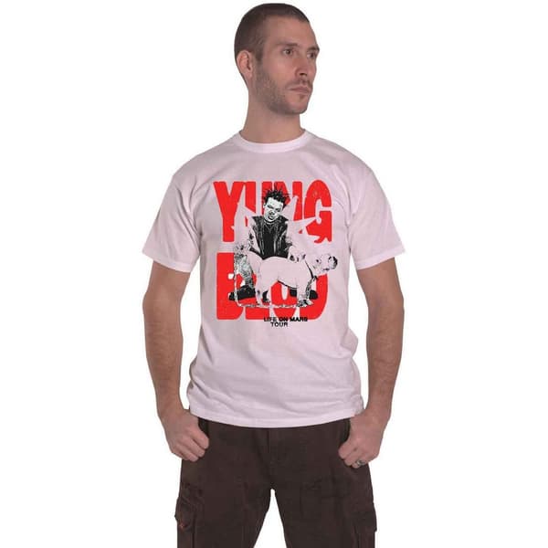 Yungblud Unisex Adult Life On Mars Tour T-Shirt