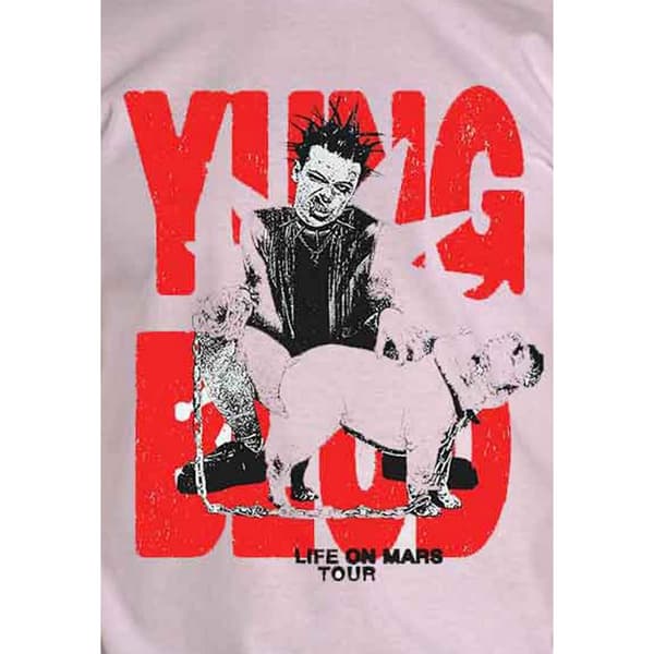 Yungblud Unisex Adult Life On Mars Tour T-Shirt
