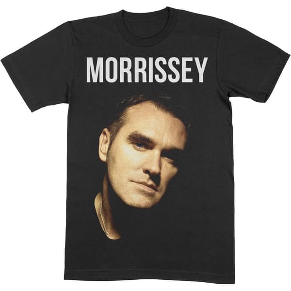 Morrissey Unisex T-shirt i bomuld med fotografi af voksne