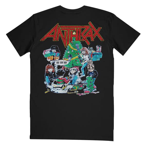 Anthrax Unisex Adult Vintage Christmas T-Shirt