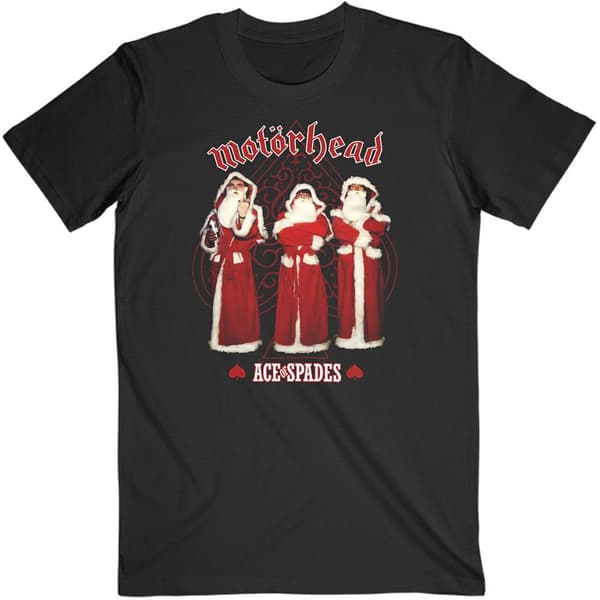 Motorhead Unisex Adult Ace Of Spades Cotton Christmas T-Shirt