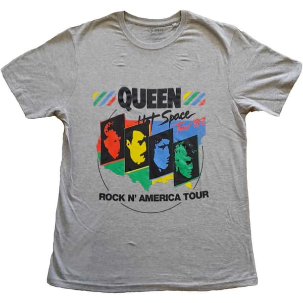 Queen Unisex Adult Back Chat Cotton T-Shirt