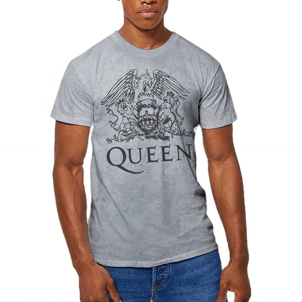 Queen Unisex Adult Crest T-Shirt