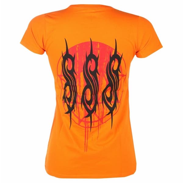 Slipknot Kvinnor/Damer Winged Devil bomulls-T-Shirt