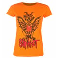 Miniatyrbild 1 av 2: Slipknot Kvinnor/Damer Winged Devil bomulls-T-Shirt